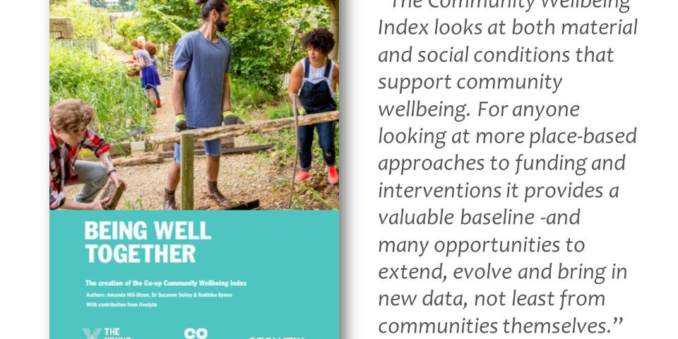 Community Wellbeing Being Well Together