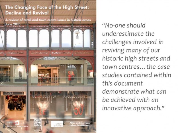 The Changing Face of the High Street -Decline and Revival Town Centre Regeneration -The Changing Face of High Street