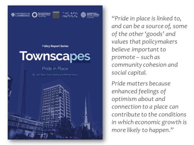 Cover of townscapes and pride in place